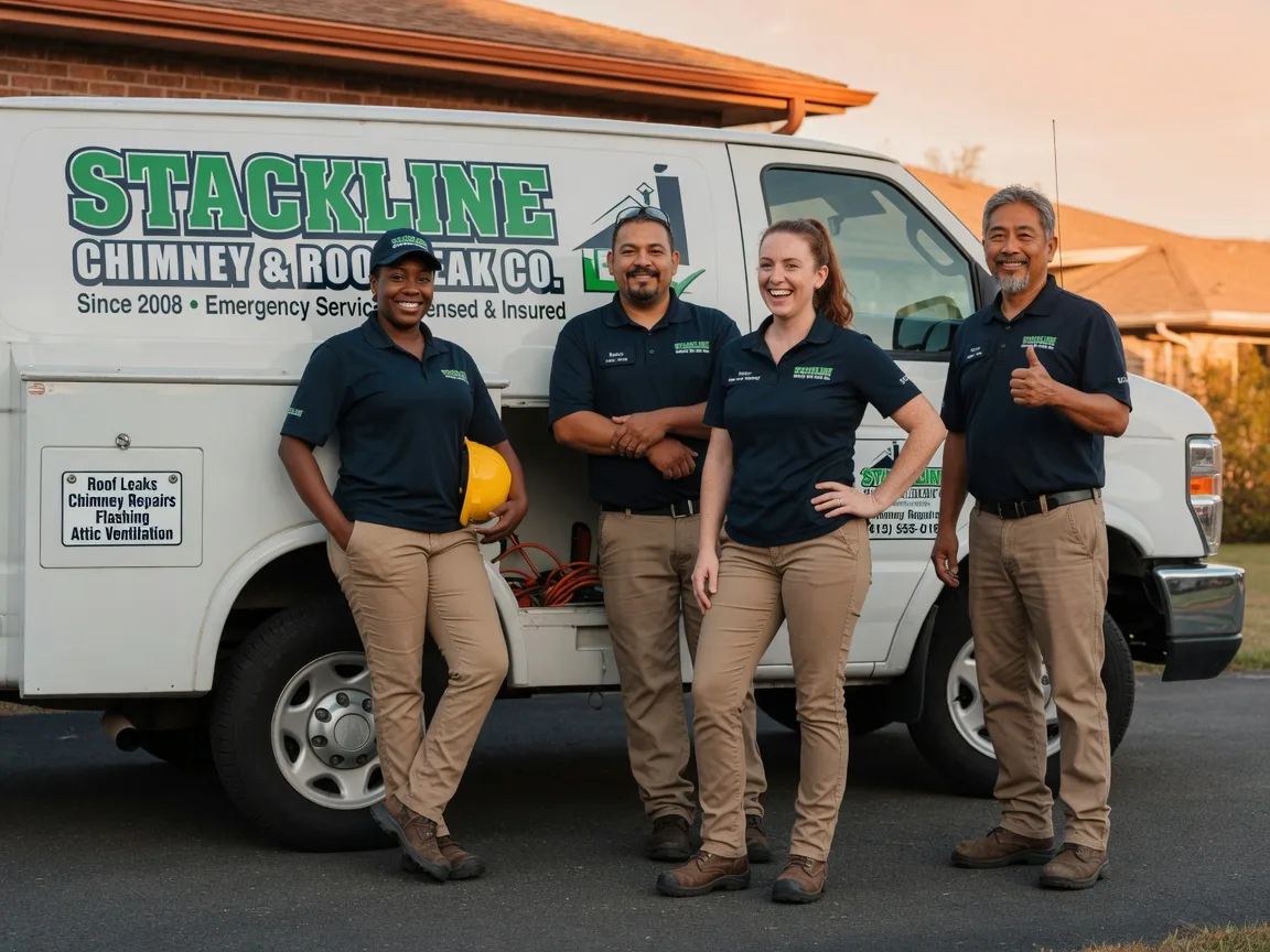 Chimney flashing repair company in Osseo, MN